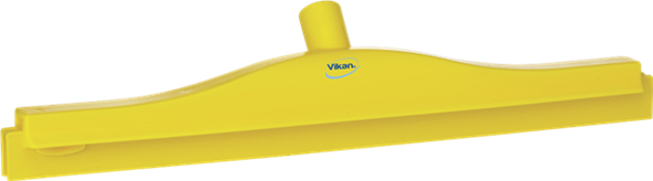 Гигиеничный сгон с подвижным креплением и сменной кассетой, 505 мм, желтый цвет