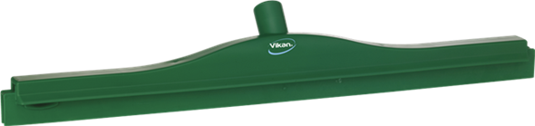 Гигиеничный сгон с подвижным креплением и сменной кассетой, 600 мм, зеленый цвет, фото 2
