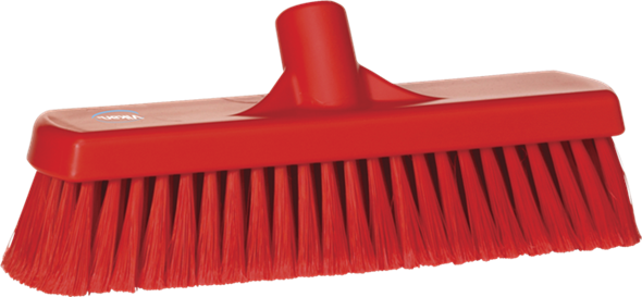 Щетка для подметания, 300 мм, Мягкий/ расщепленный ворс, красный цвет, фото 1