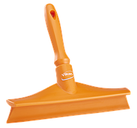 Сверхгигиеничный сгон для столов с мини-ручкой, 245 мм, оранжевый цвет