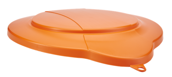 Крышка для ведра, 12 л, оранжевый цвет, фото 2