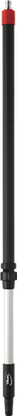 Телескопическая алюминиевая ручка с подачей воды и с бытроразъемным соединением, 1060 - 1600 мм, Ø32 мм, фото 2
