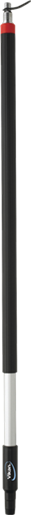 Алюминиевая ручка с подачей воды, Ø31 мм, 1025 мм, черный цвет