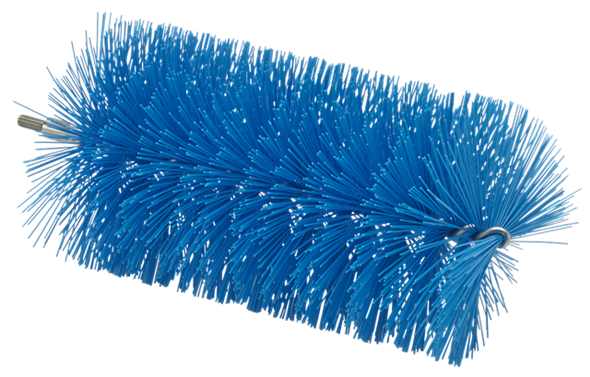 Ерш, используемый с гибкими ручками, Ø90 мм, 200 мм, средний ворс, синий цвет
