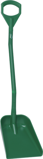 Эргономичная лопата, 340 x 270 x 75 мм., 1110 мм, зеленый цвет