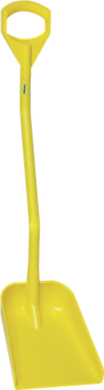 Эргономичная лопата, 340 x 270 x 75 мм., 1110 мм, желтый цвет, фото 2