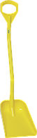 Эргономичная лопата, 340 x 270 x 75 мм., 1110 мм, желтый цвет