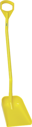 Эргономичная лопата, 340 x 270 x 75 мм., 1280 мм, желтый цвет, фото 2