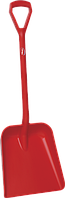 Лопата, 379 x 345 x 90 мм., 1035 мм, красный цвет
