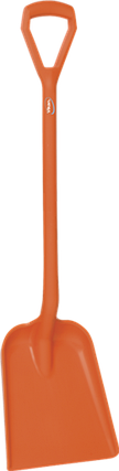 Лопата, 327 x 271 x 50 мм, 1040 мм, оранжевый цвет, фото 2