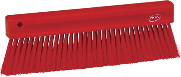 Щетка мягкая для уборки порошкообразных частиц, 300 мм, Мягкий ворс, красный цвет
