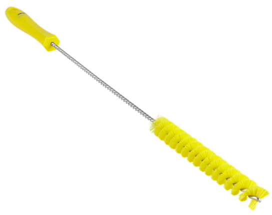 Ерш для чистки труб, диаметр 20 мм, 500 мм, средний ворс, желтый цвет, фото 2