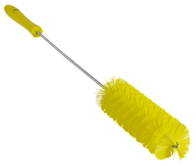 Ерш для чистки труб, диаметр 50 мм, 510 мм, средний ворс, желтый цвет