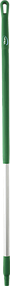 Ручка эргономичная алюминиевая, Ø31 мм, 1310 мм, зеленый цвет