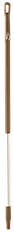 Ручка эргономичная алюминиевая, Ø31 мм, 1310 мм, коричневый цвет