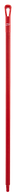 Ультра гигиеническая ручка, Ø34 мм, 1300 мм, красный цвет
