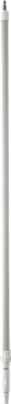 Телескопическая ручка с подачей воды, 1615 - 2780 мм, Ø32 мм, белый цвет, фото 2