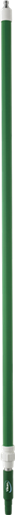 Ручка телескопическая с подачей воды, 1600 - 2780 мм, Ø32 мм, зеленый цвет