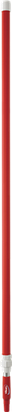 Алюминиевая телескопическая ручка, 1575 - 2780 мм, Ø32 мм, красный цвет, фото 2