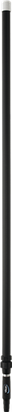 Алюминиевая телескопическая ручка, 1575 - 2780 мм, Ø32 мм, черный цвет, фото 2