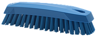 Щетка ручная скребковая, 165 мм, средний ворс, синий цвет