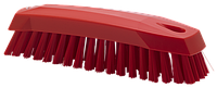 Щетка ручная скребковая, 165 мм, средний ворс, красный цвет