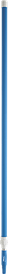 Алюминиевая телескопическая ручка, 1575 - 2780 мм, Ø32 мм, синий цвет