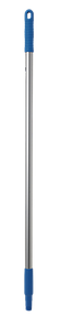 Ручка эргономичная алюминиевая, Ø25 мм, 1050 мм, синий цвет
