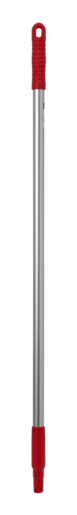 Ручка эргономичная алюминиевая, Ø25 мм, 1050 мм, красный цвет