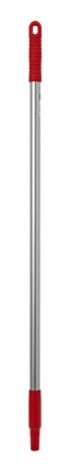 Ручка эргономичная алюминиевая, Ø25 мм, 1050 мм, красный цвет, фото 2