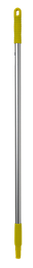 Ручка эргономичная алюминиевая, Ø25 мм, 1050 мм, желтый цвет