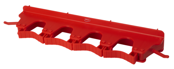 Настенное крепление для 4-6 предметов, 395 мм, красный цвет, фото 2