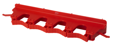 Настенное крепление для 4-6 предметов, 395 мм, красный цвет