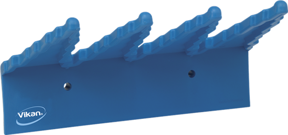 Настенный держатель для инвентаря, 240 мм, синий цвет, фото 2
