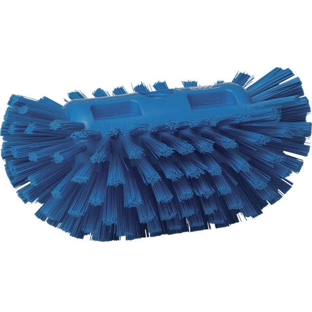 Щетка для очистки емкостей, 205 мм, жёсткий ворс, синий цвет