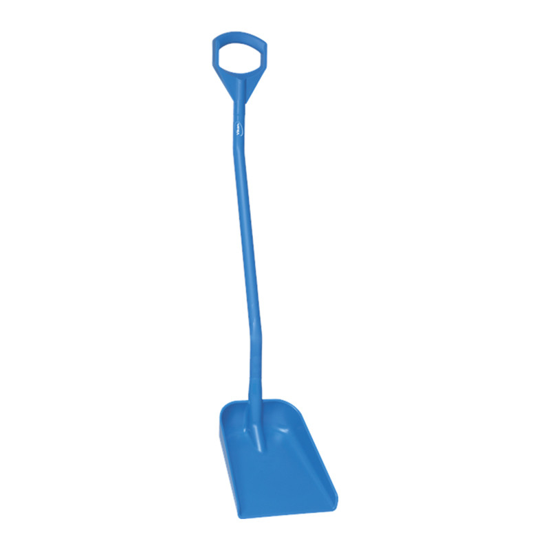 Эргономичная лопата Vikan, 340 x 270 x 75 мм., 1280 мм, синий цвет - фото 1 - id-p85517424