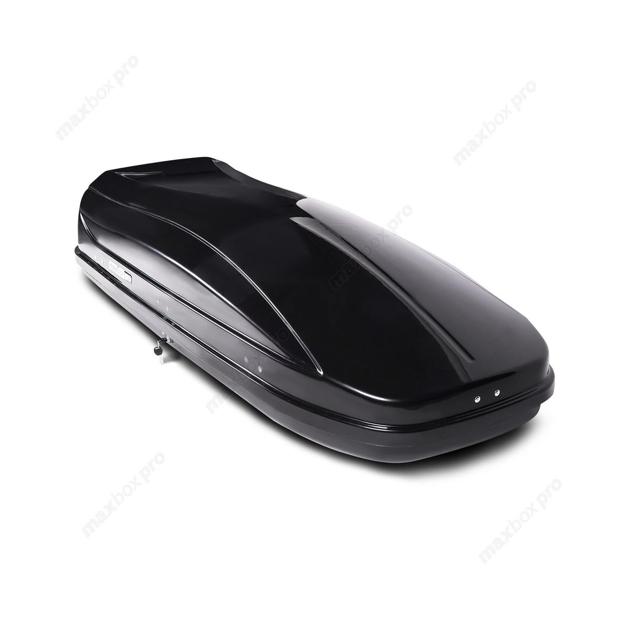 Автобокс MaxBox PRO 520 л черный глянцевый 196х80х43