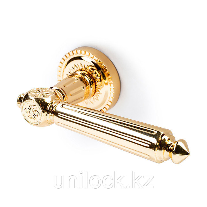 Ручка дверная FOLLETTO DIAMOND золото 24k - фото 1 - id-p45781785