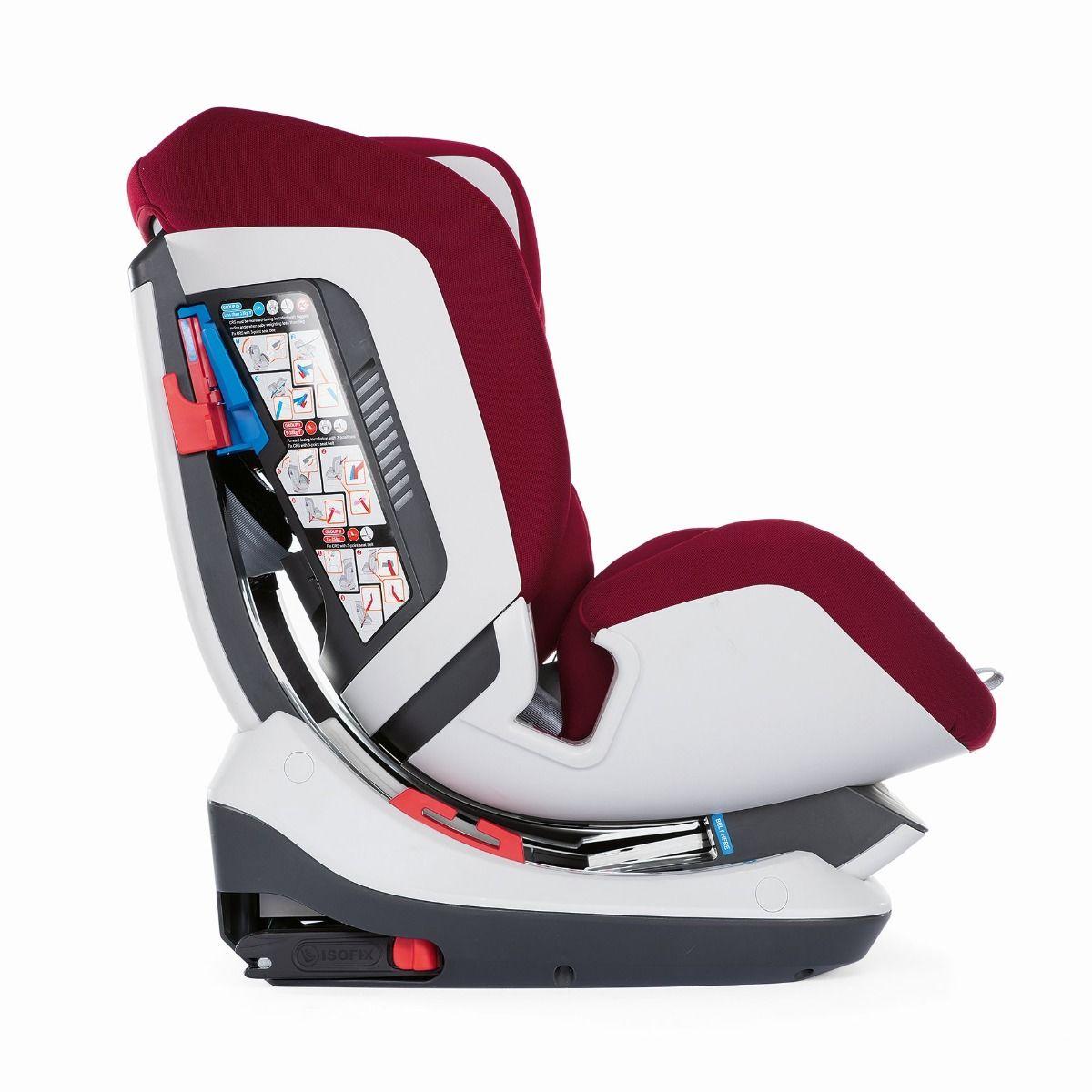 Автокресло Isofix 0-25 кг Seat Up 012 Red Passion (Chicco, Италия) - фото 4 - id-p85520741