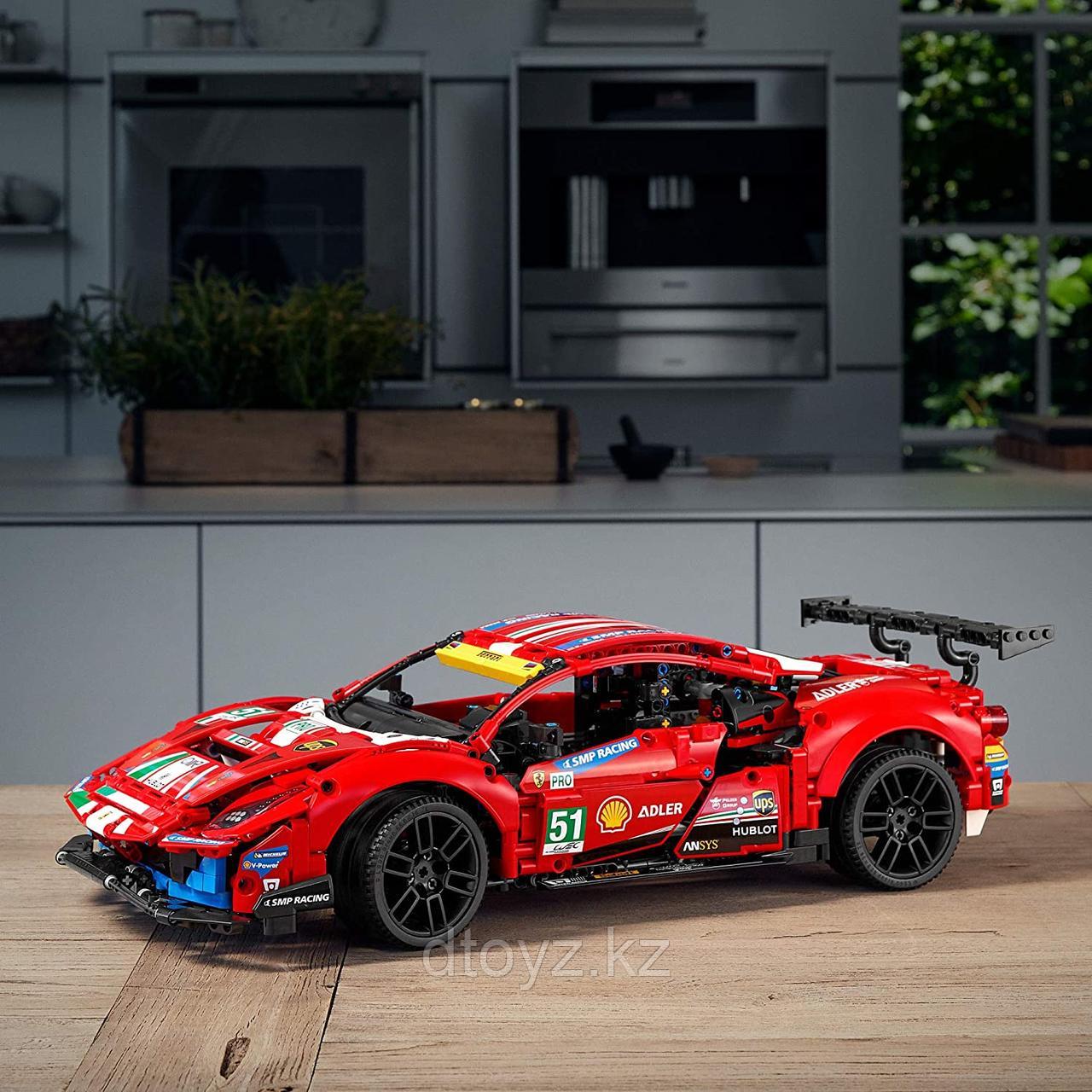 Lego Technic 42125 Ferrari 488 GTE «AF Corse #51» - фото 4 - id-p85520906