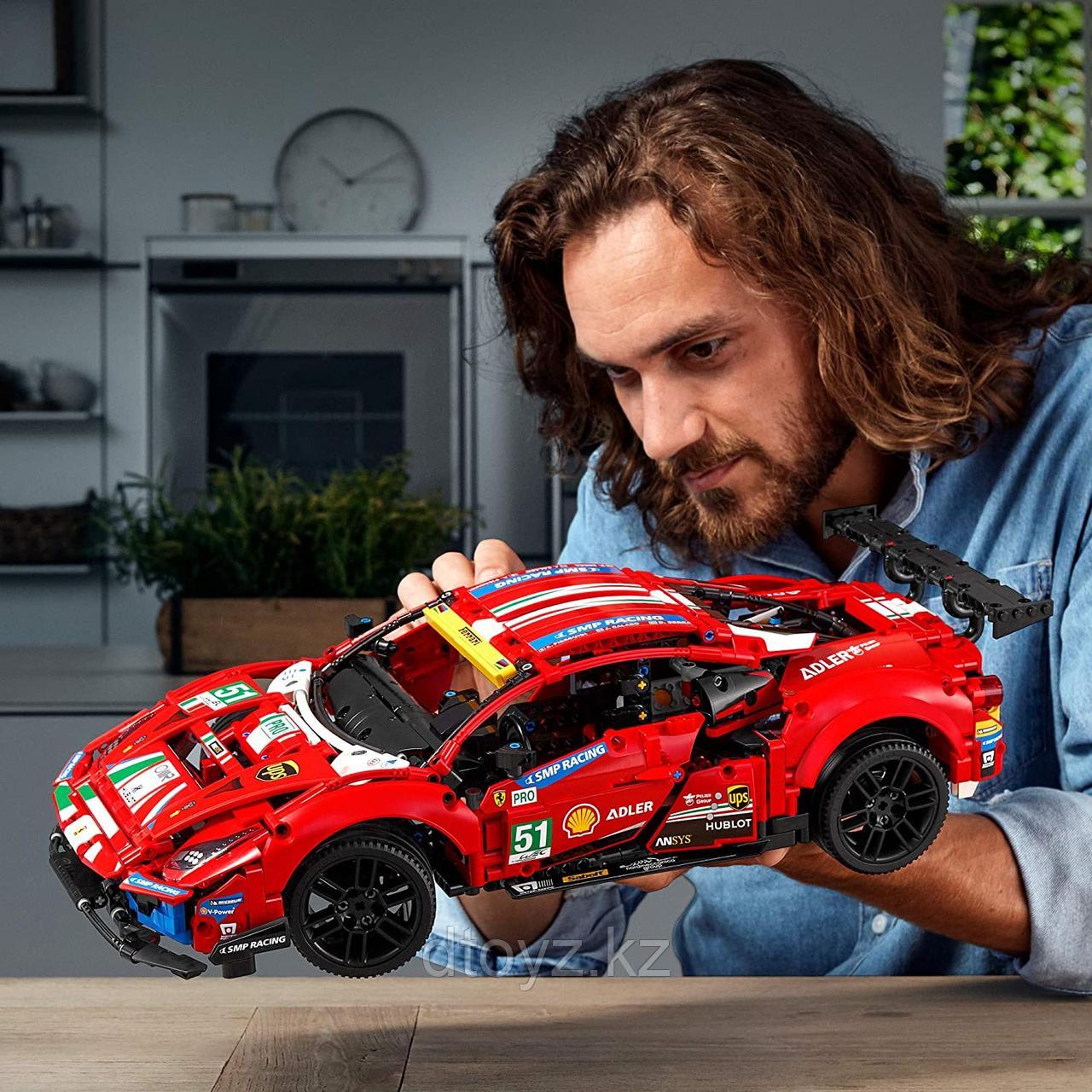 Lego Technic 42125 Ferrari 488 GTE «AF Corse #51» - фото 5 - id-p85520906