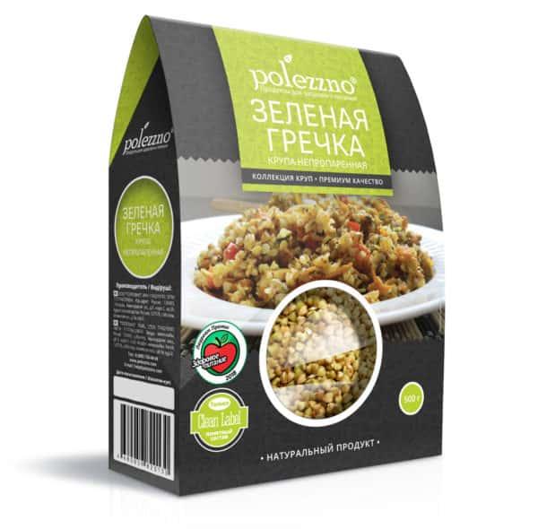 Зеленая гречка 500гр