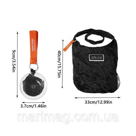 Сумка-шоппер складная Nautiloop Roll-Up Bag для покупок - фото 4 - id-p85523920