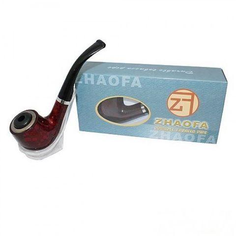Трубка для курения табака и сигарет ZHAOFA (Bent Billard) - фото 5 - id-p85524790