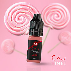 L2 - пигмент Tinel «Розовая карамель» для перманентного макияжа губ 10мл