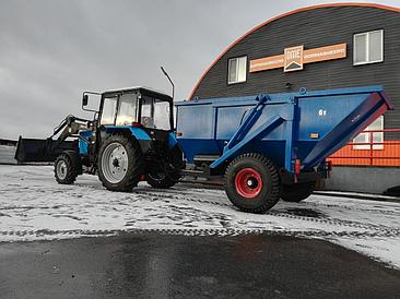 Полуприцеп тракторный самосвальный 1ПТС-6