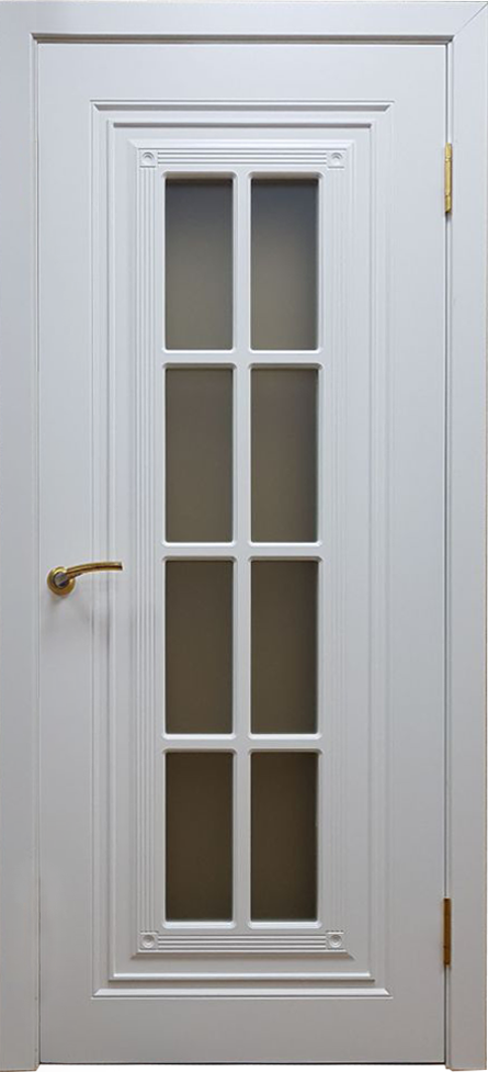 Межкомнатная двери модель Флорида белая эмаль - фото 1 - id-p53316171