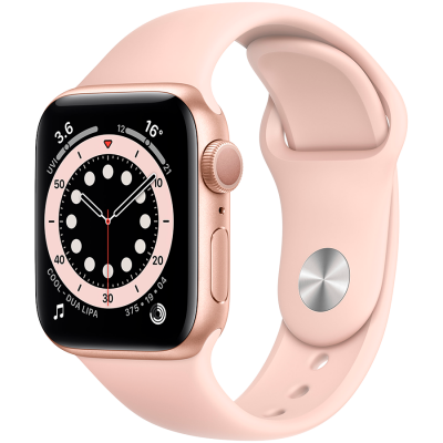 Apple Watch Series 6 GPS, 40mm Gold