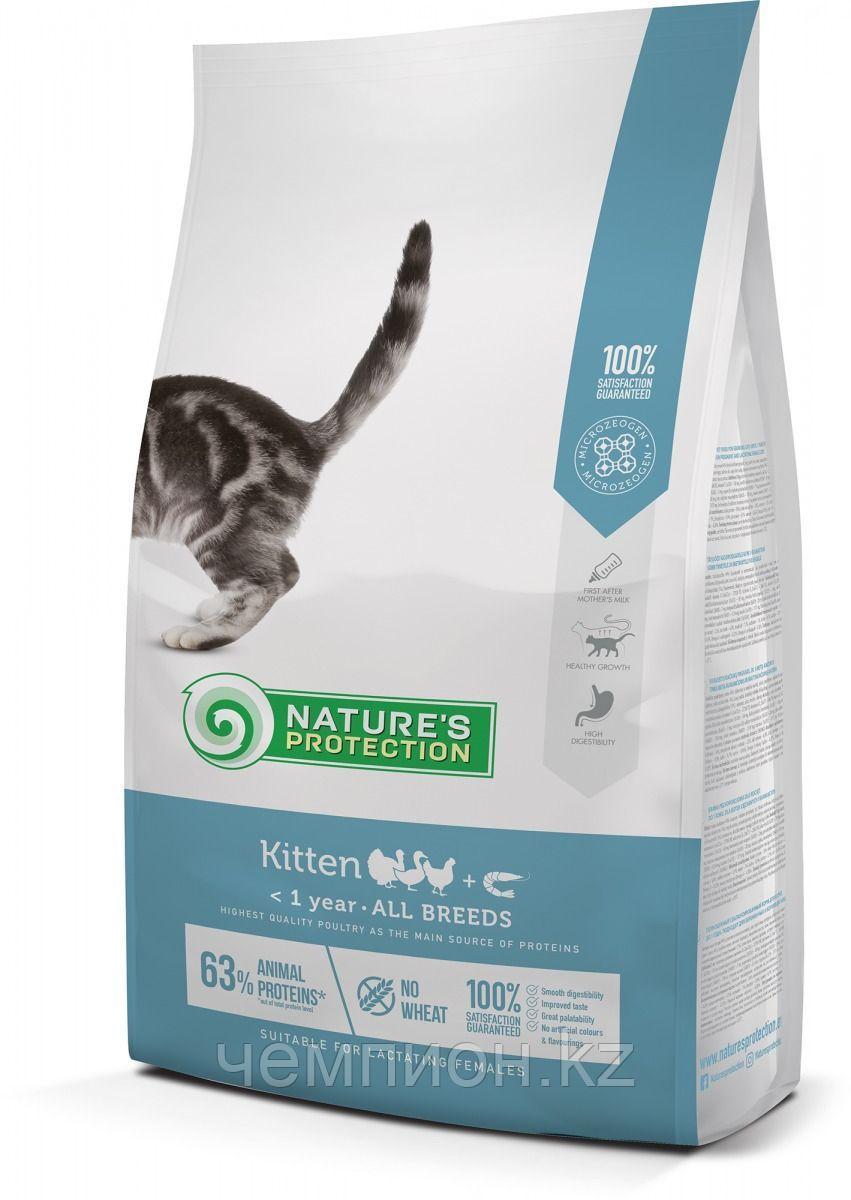 457585 Nature’s Protection Kitten Poultry, сухой корм для котят до 1 года, уп.2 кг.