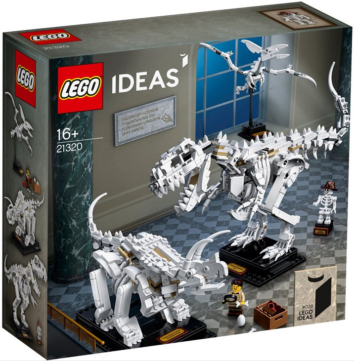 21320 Lego Ideas Кости динозавра